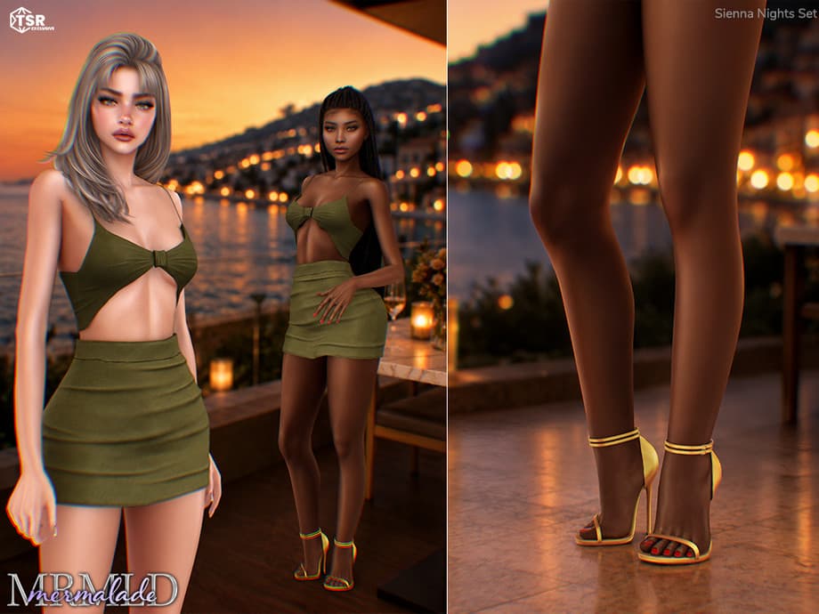 Скриншот мода Сет одежды Sienna Nights Set